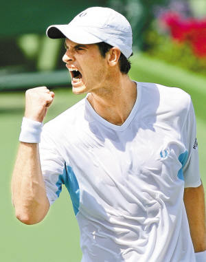 德国网球队爆冷世界网球队，穆雷完成帽子戏法